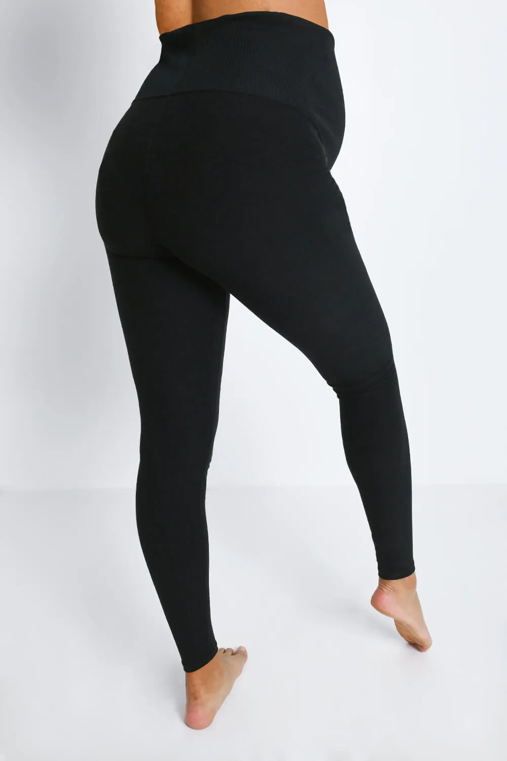 Maternity Ultimate Soft-Touch Leggings - Black