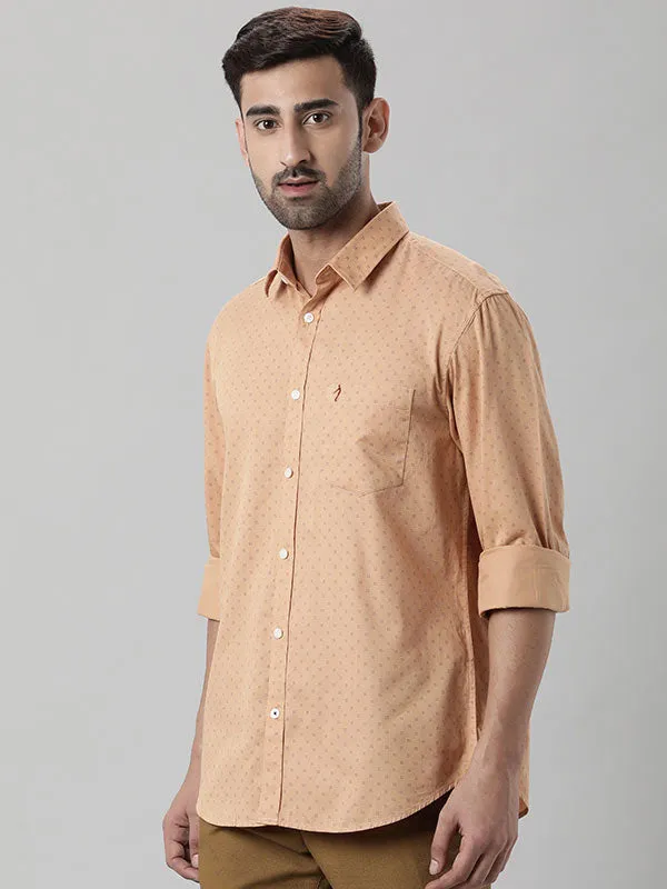 Men Fairtrade Printed Full Sleeve Cotton Shirt