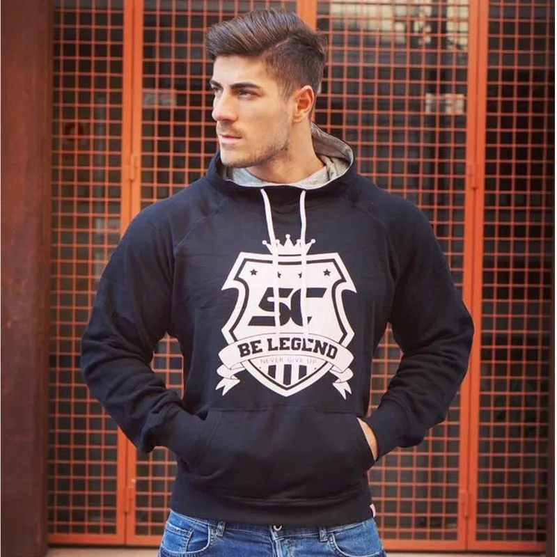 Men's Bodybuilding Sweatshirts Jacket