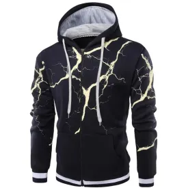 Men's Lightening Cardigan Winter Zipper