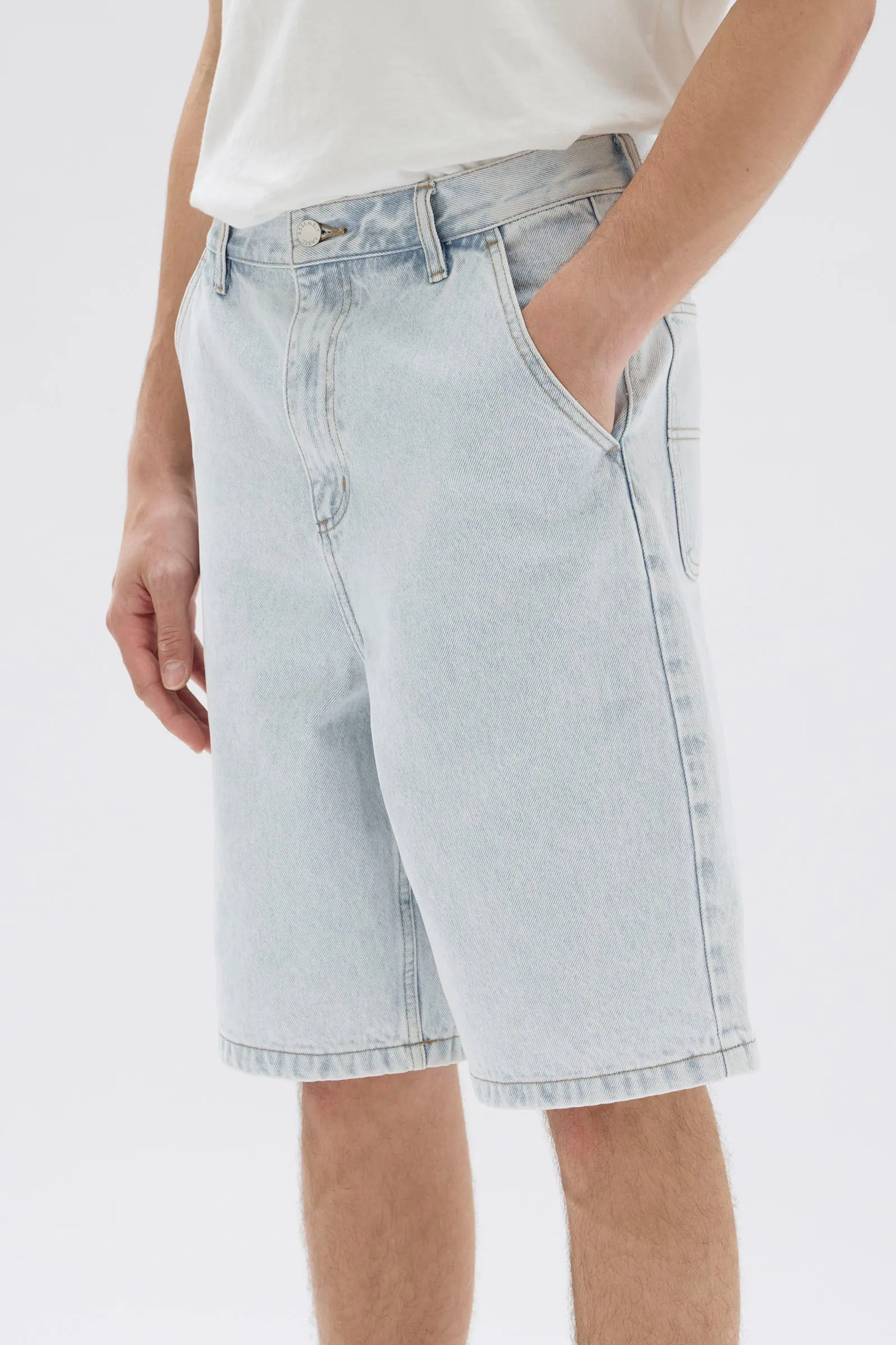 Mens Relaxed Denim Short