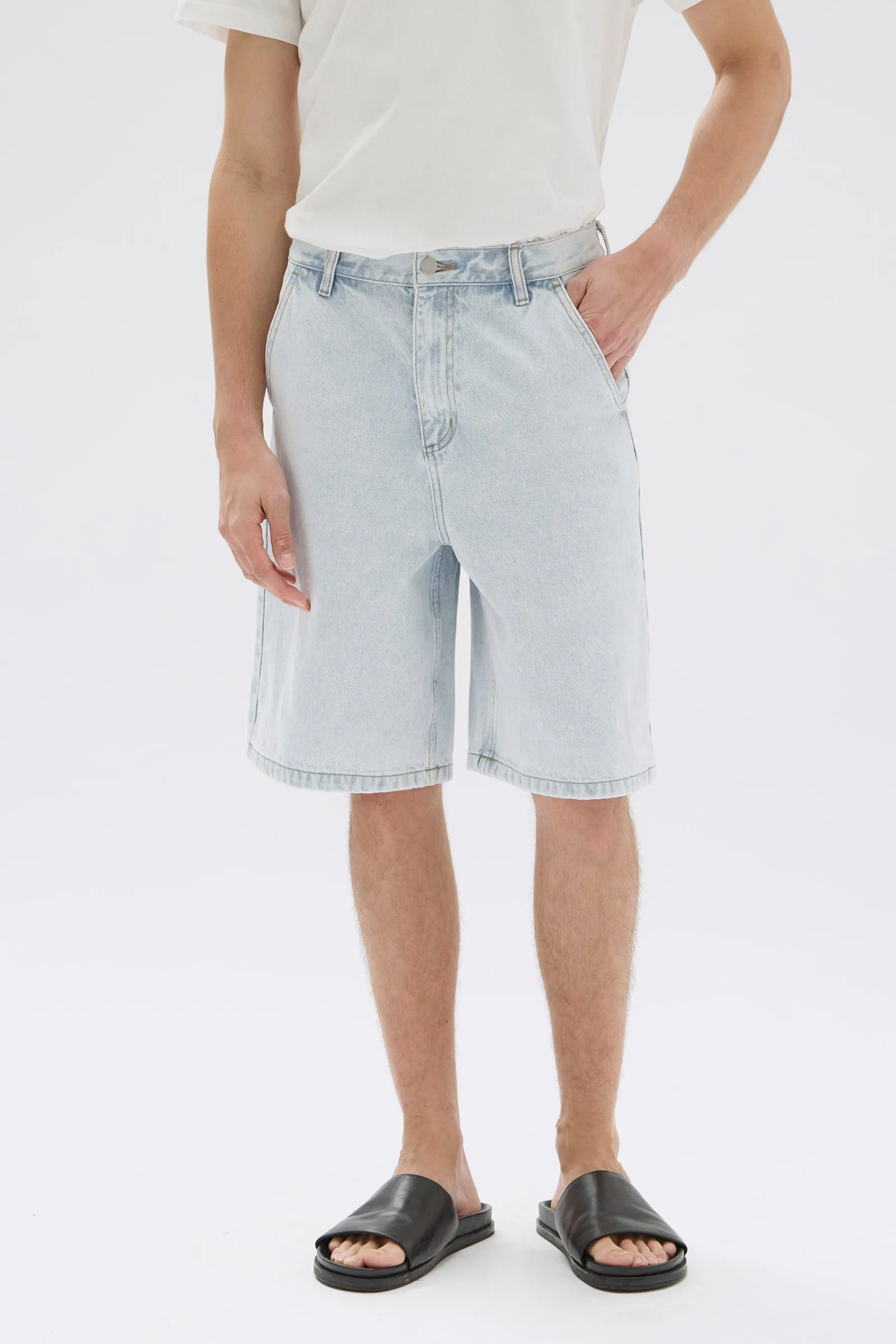 Mens Relaxed Denim Short