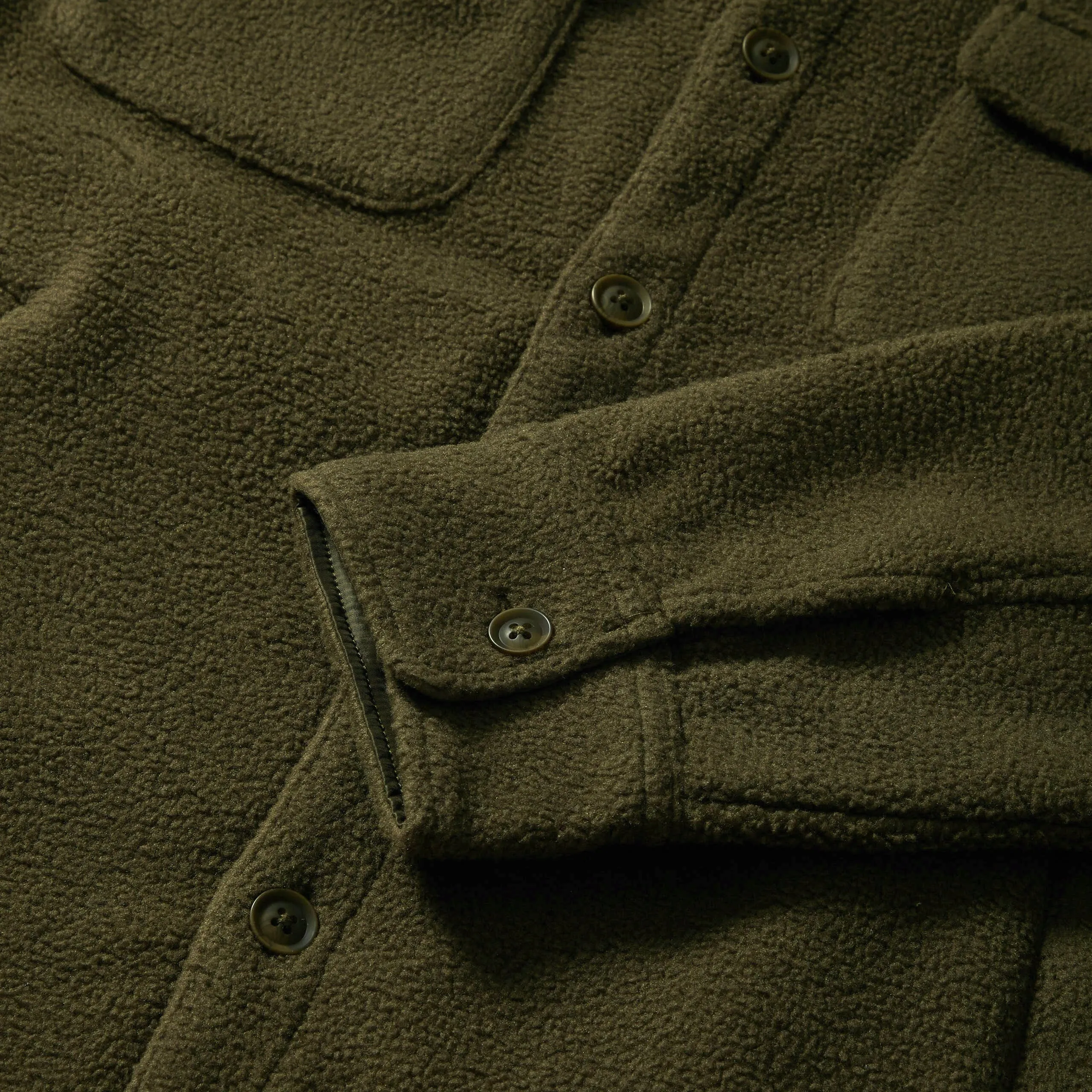 Micro Fleece CPO - Loden