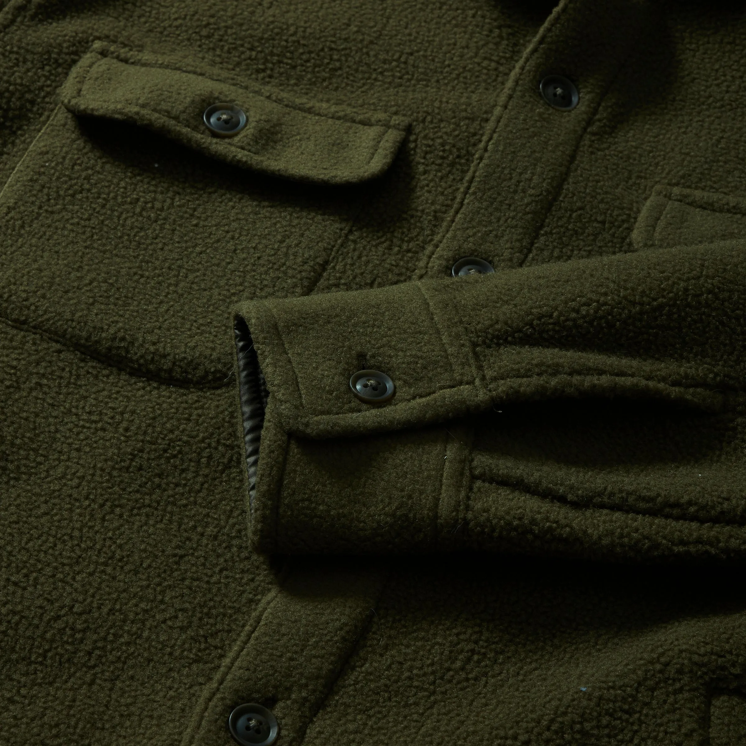 Micro Fleece CPO - Loden