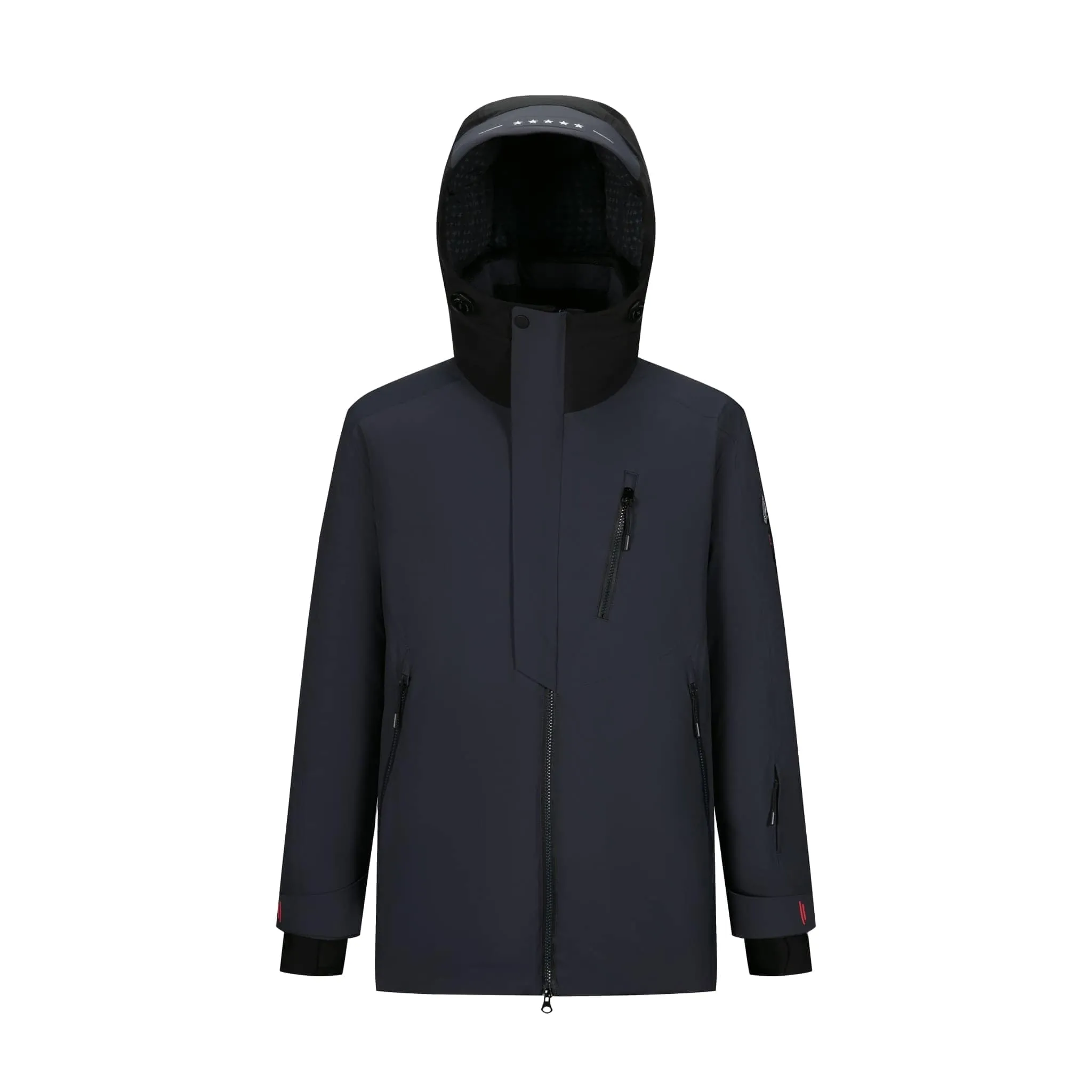 Mid-Length Goose Down Ski Jacket