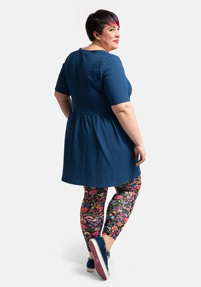 Miller Plain Denim Drop Waist Tunic