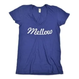 MJ's Script Women's V-Neck T-shirt