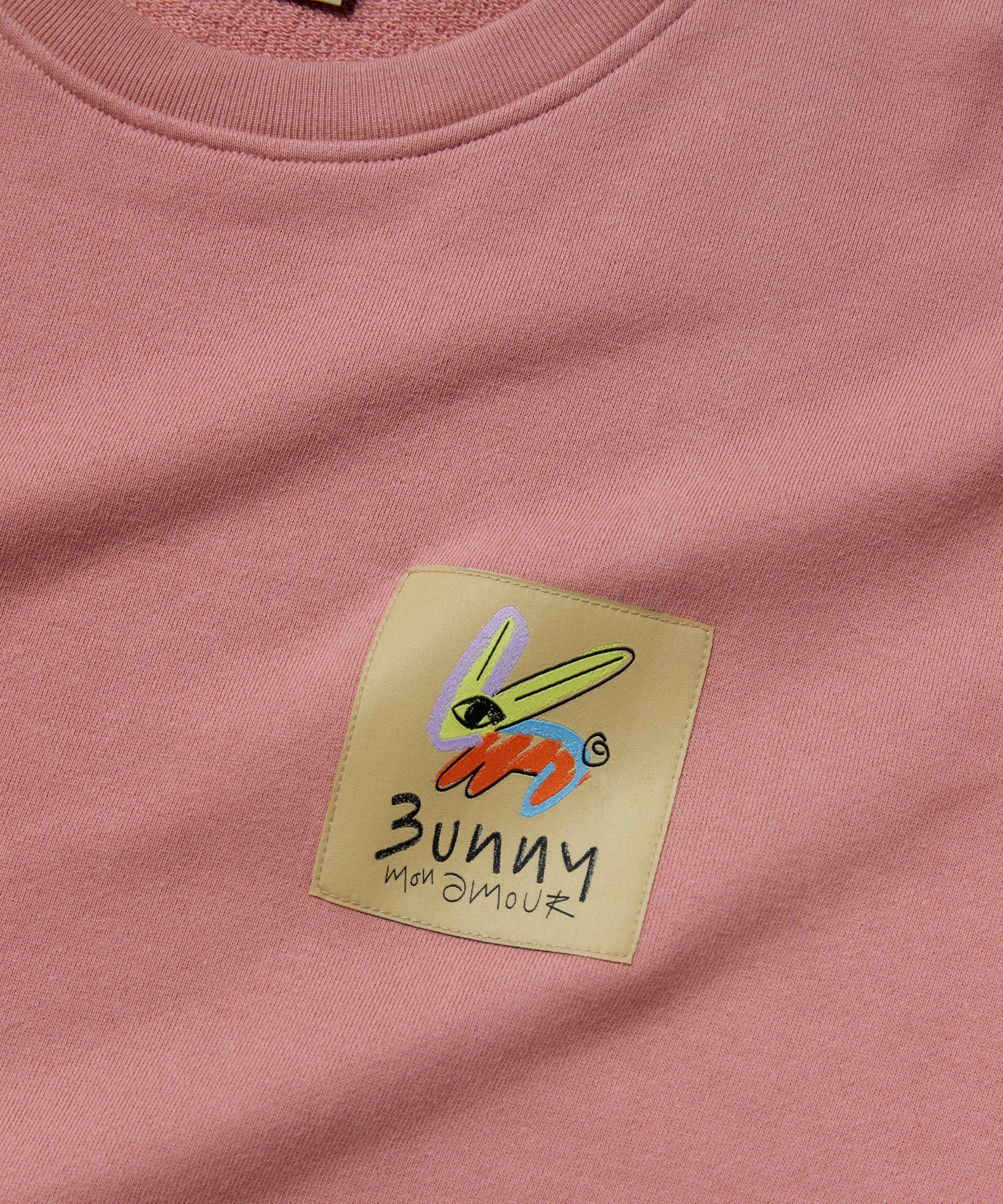 Mon Amour Bunny Sweatshirts Pink