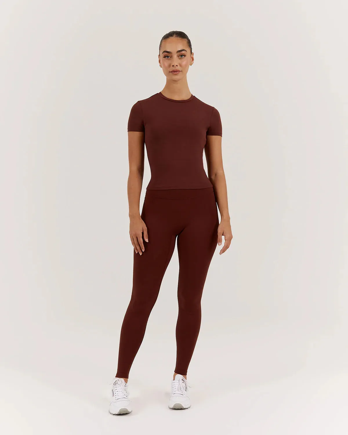 Muscle Republic | Athleisure Top - Chocolate