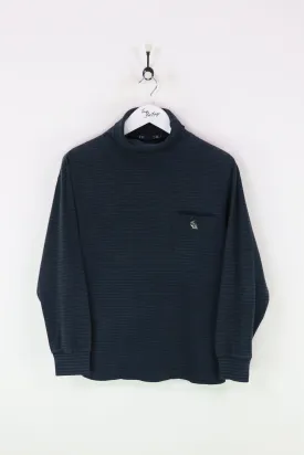 Nautica Roll Neck Green/Navy Small