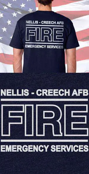 Nellis Creech Fire Services Back Design