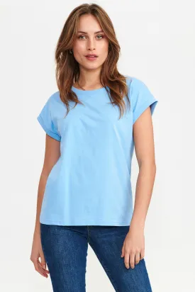 NUBEVERLY T-SHIRT - NOOS - Della Robbia Blue