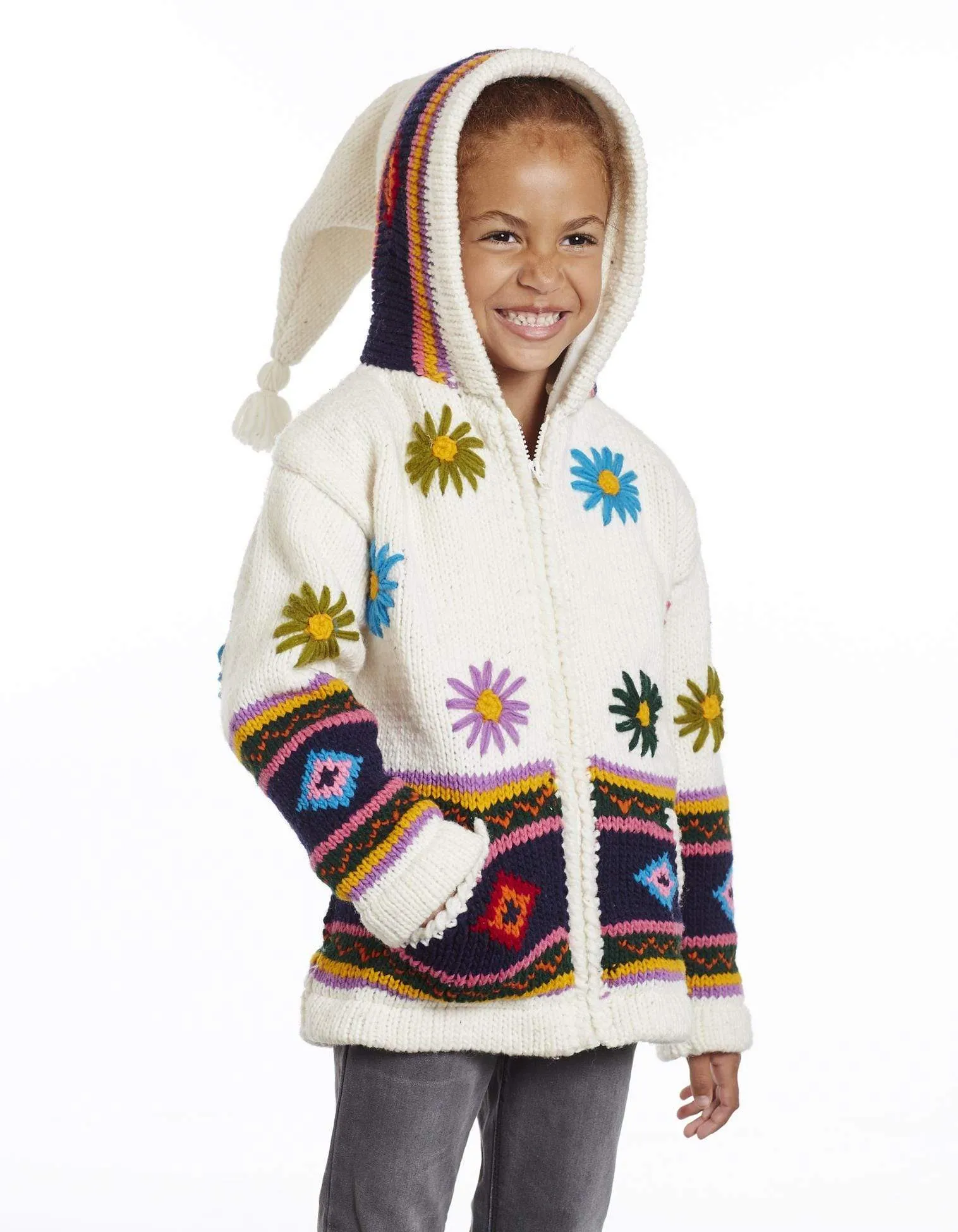 Otavalo Kid's Sweater Coat Pagliacci