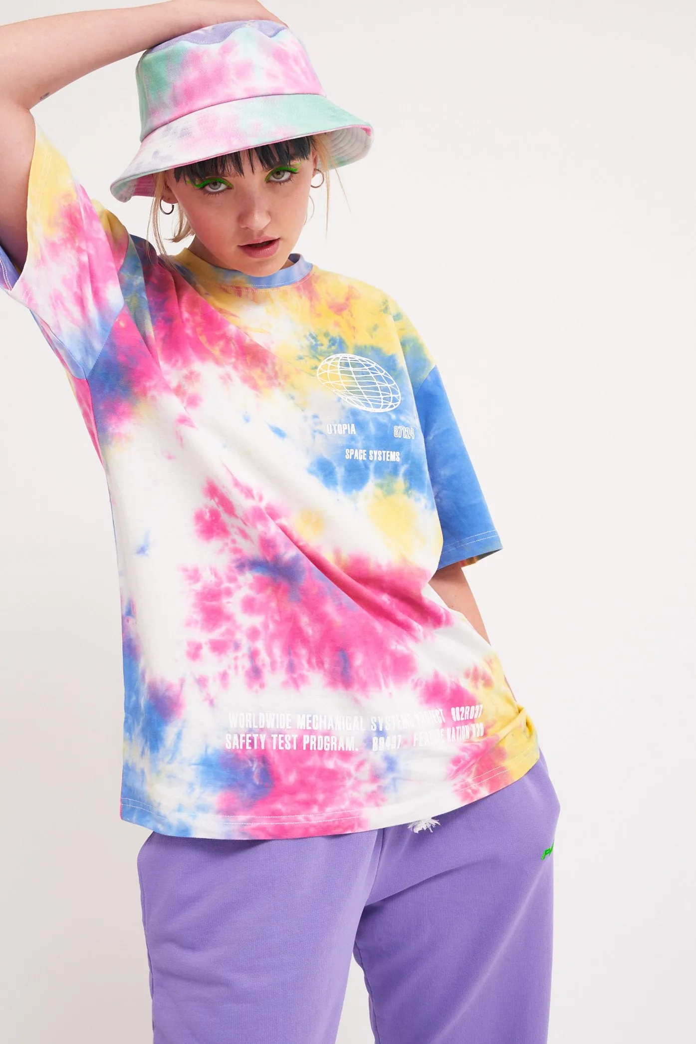 Parallel Tie Dye T-Shirt