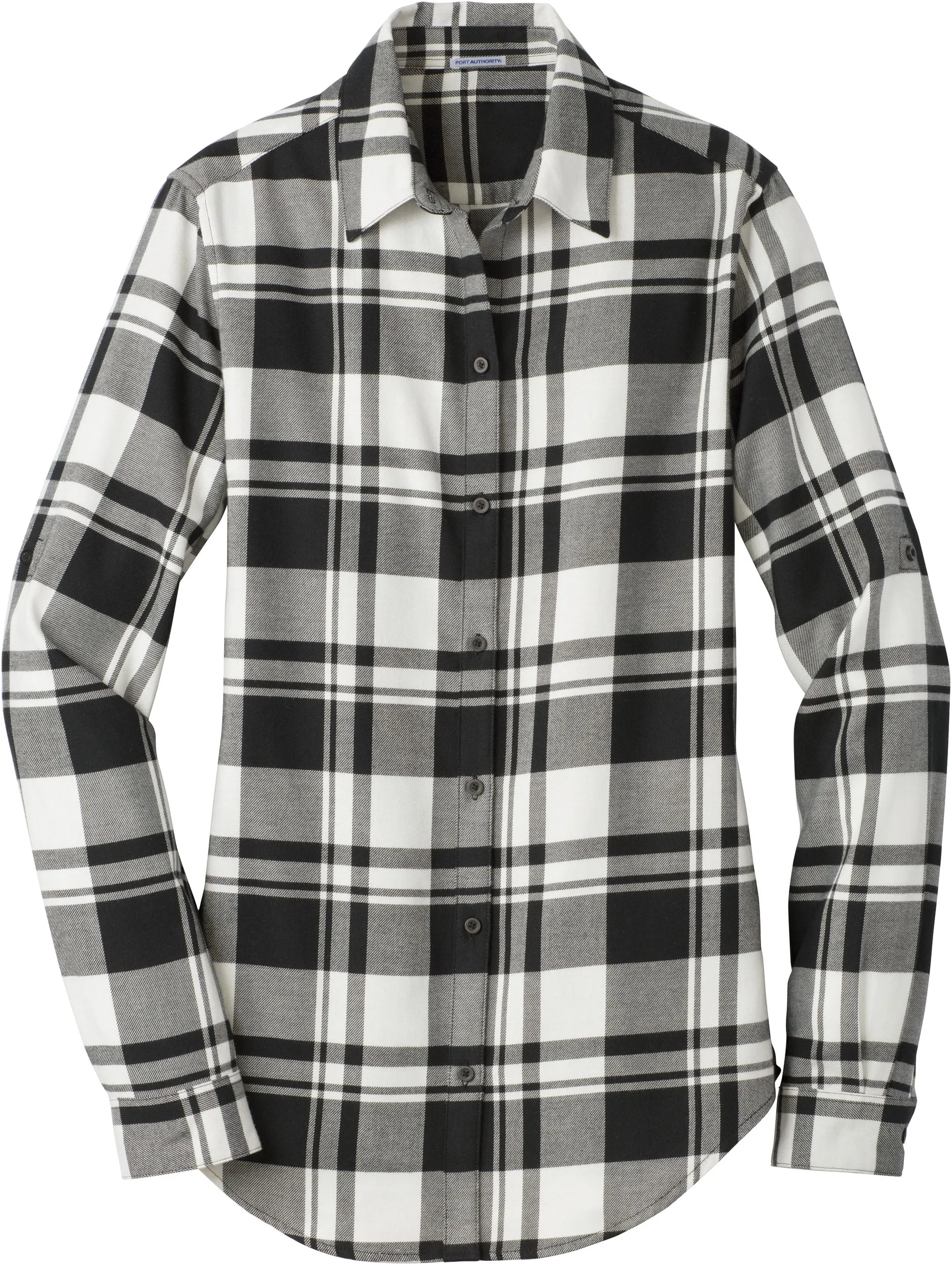 Port Authority Ladies Plaid Flannel Tunic