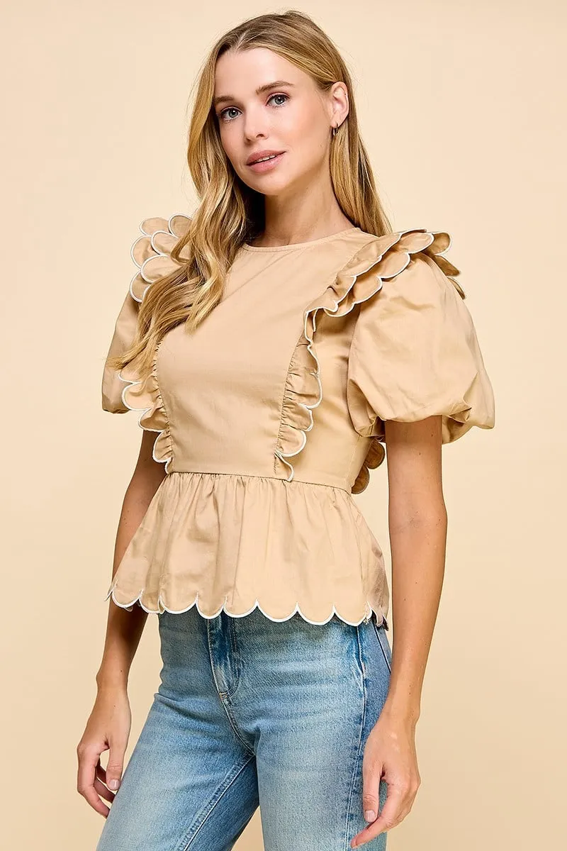 Puff Sleeve Top