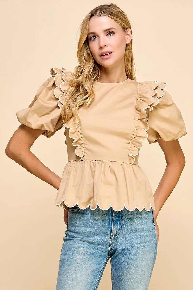 Puff Sleeve Top