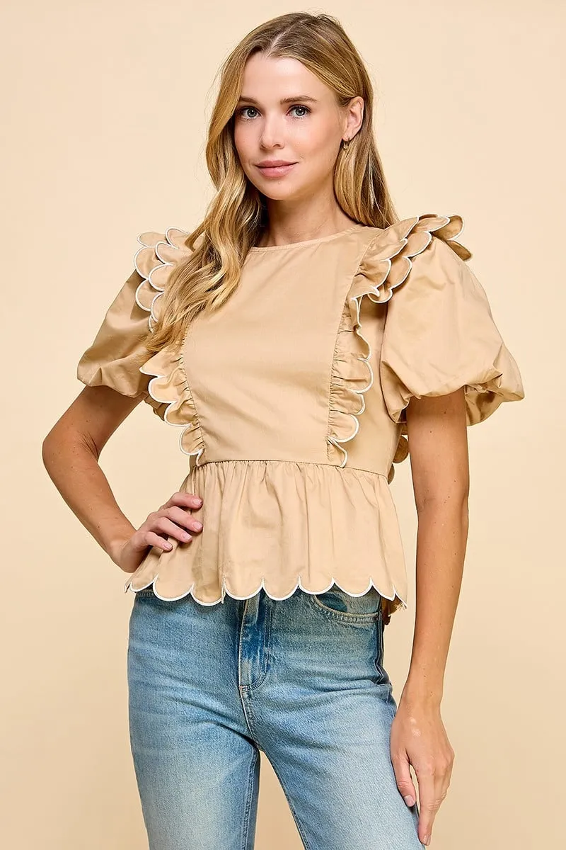 Puff Sleeve Top