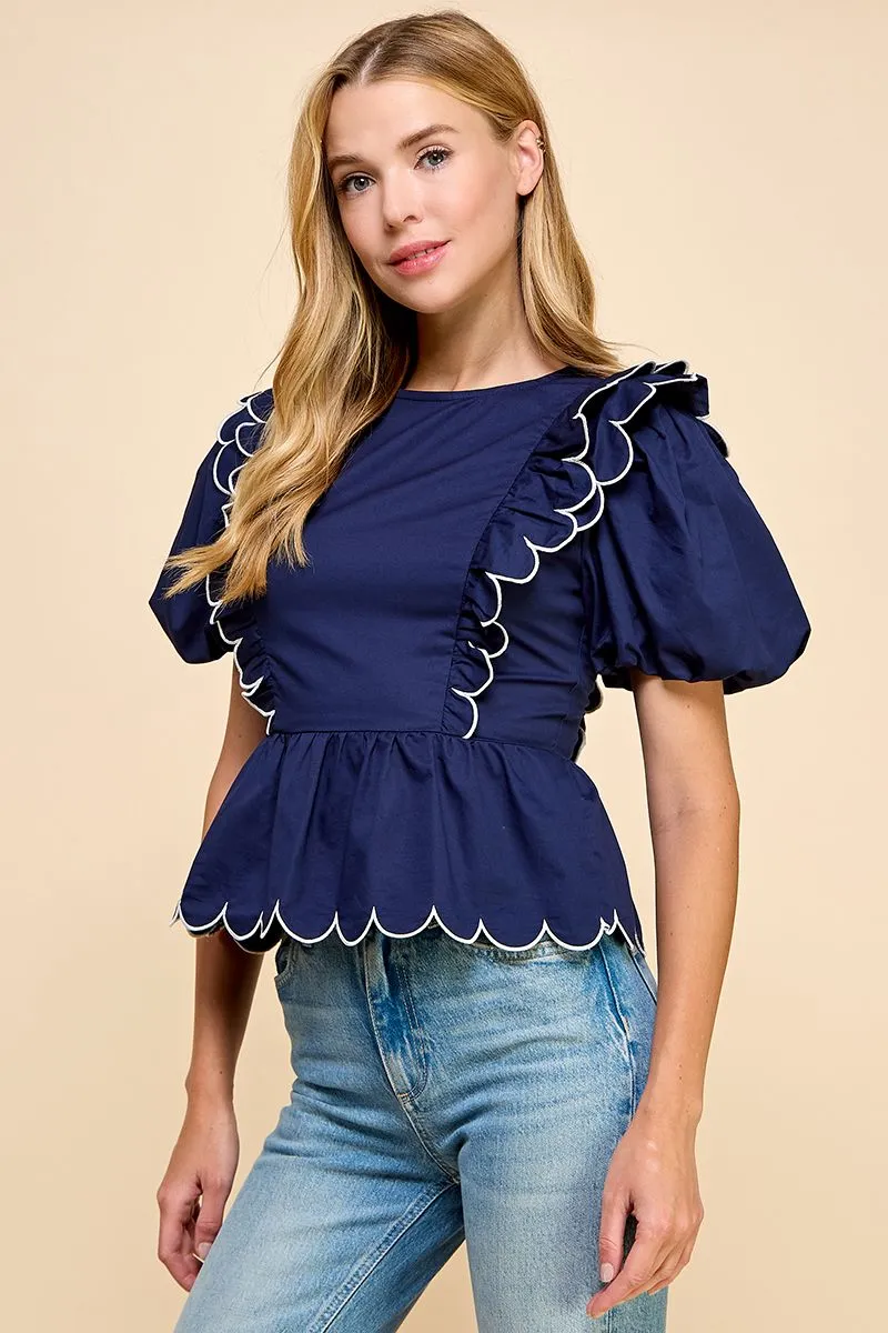 Puff Sleeve Top