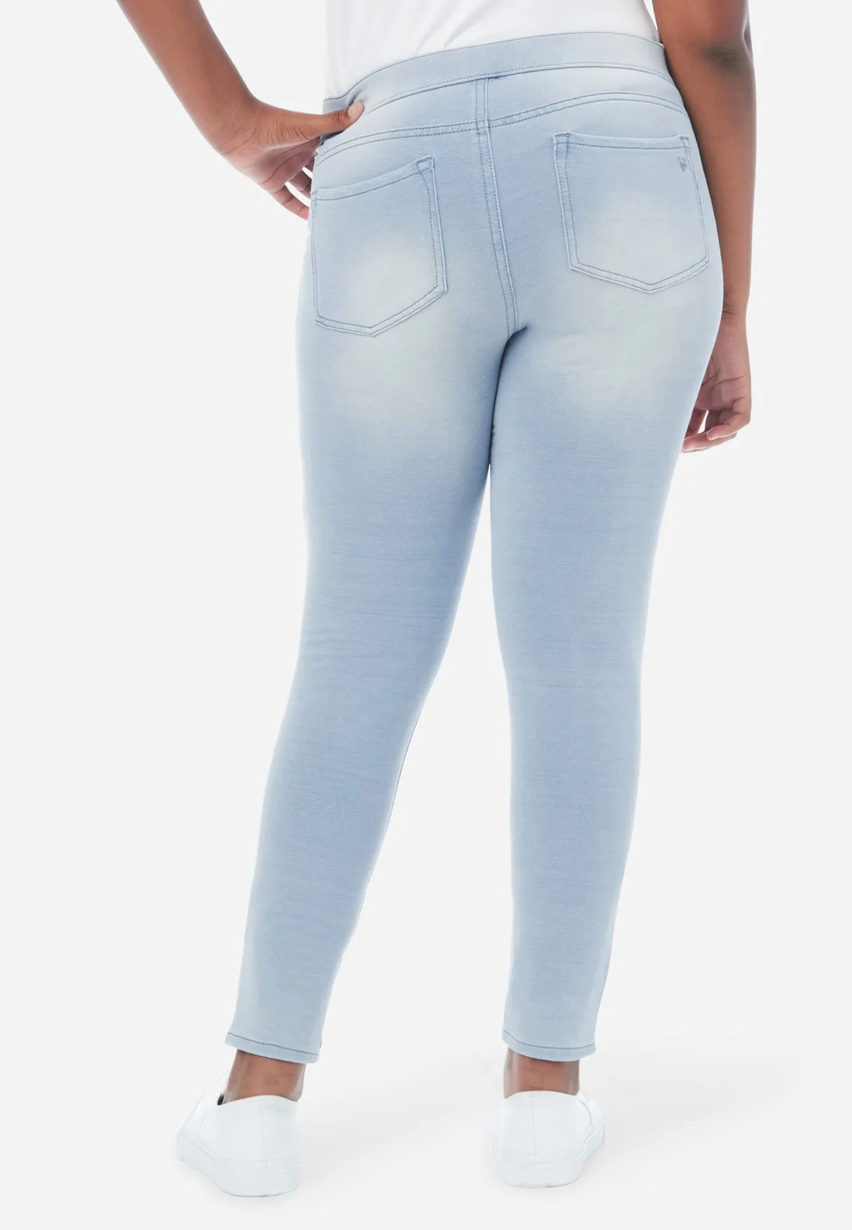 Pull-On Jean Leggings