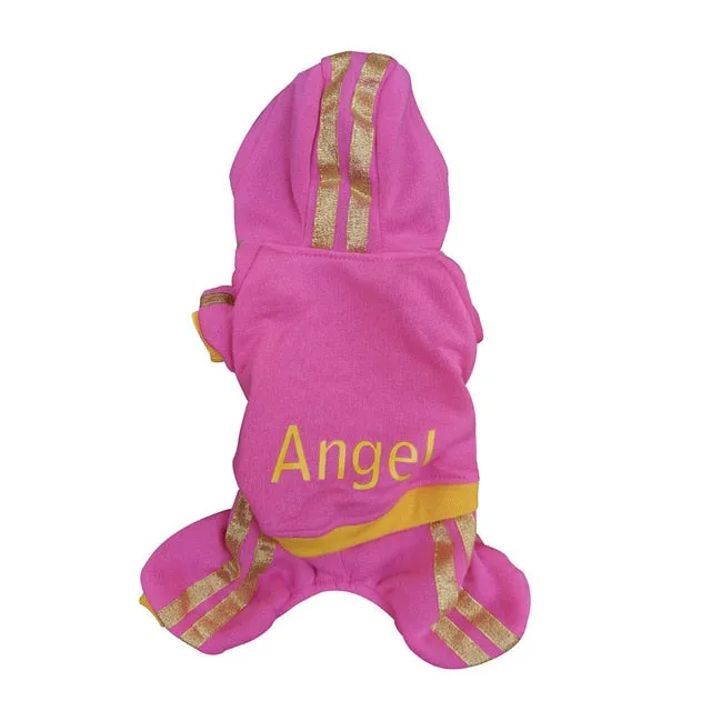 "Angel" Printed Sweatshirts For Puppies