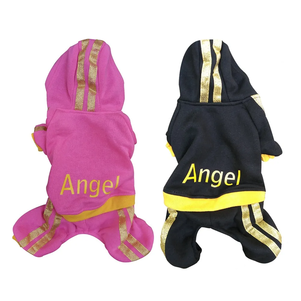 "Angel" Printed Sweatshirts For Puppies