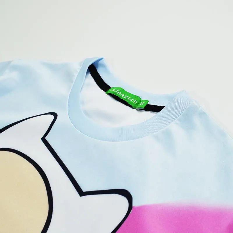 "Eating Cupcakes Adventure Time" Women's Sweatshirt