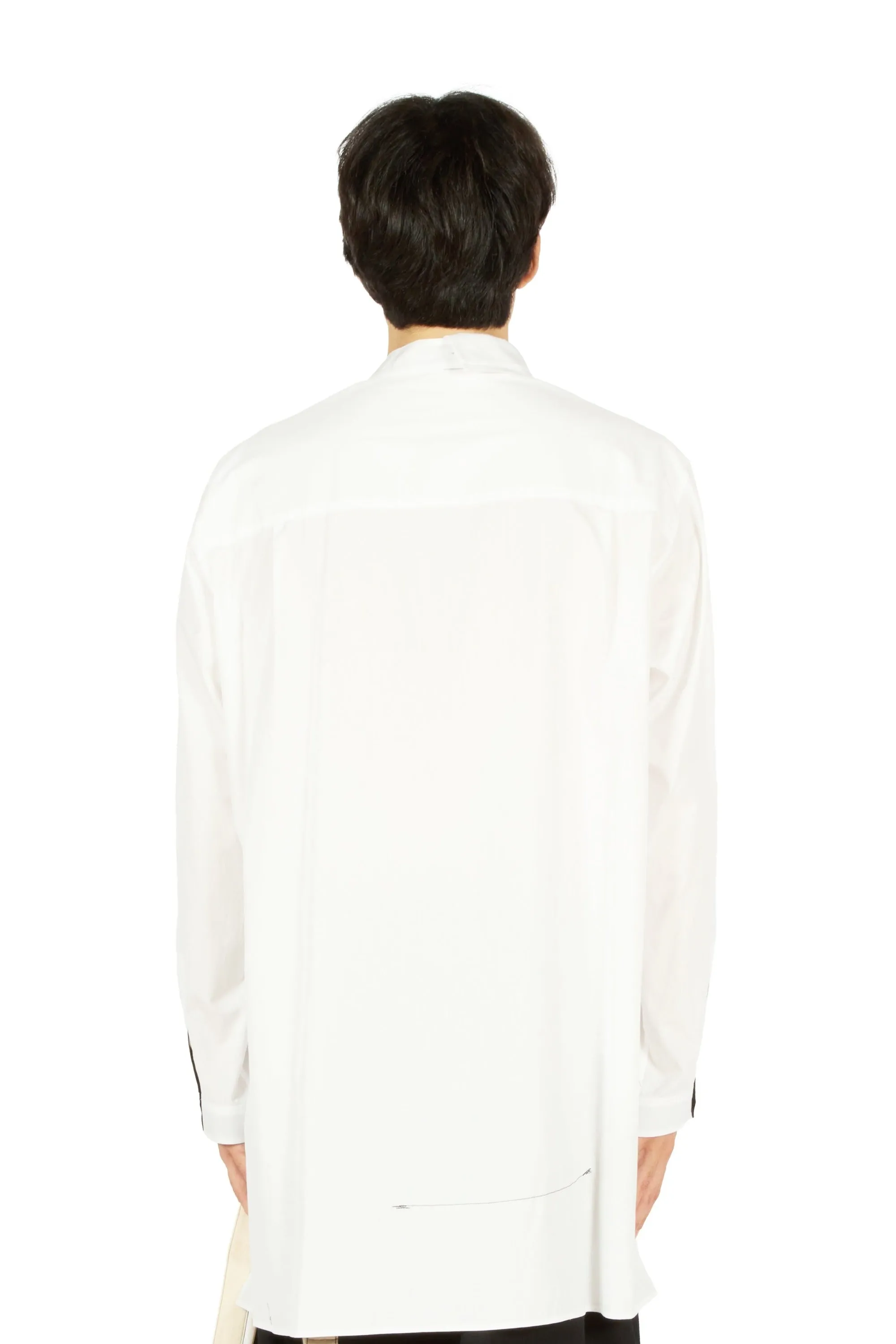 Reversible Asymmetric Collar Shirt