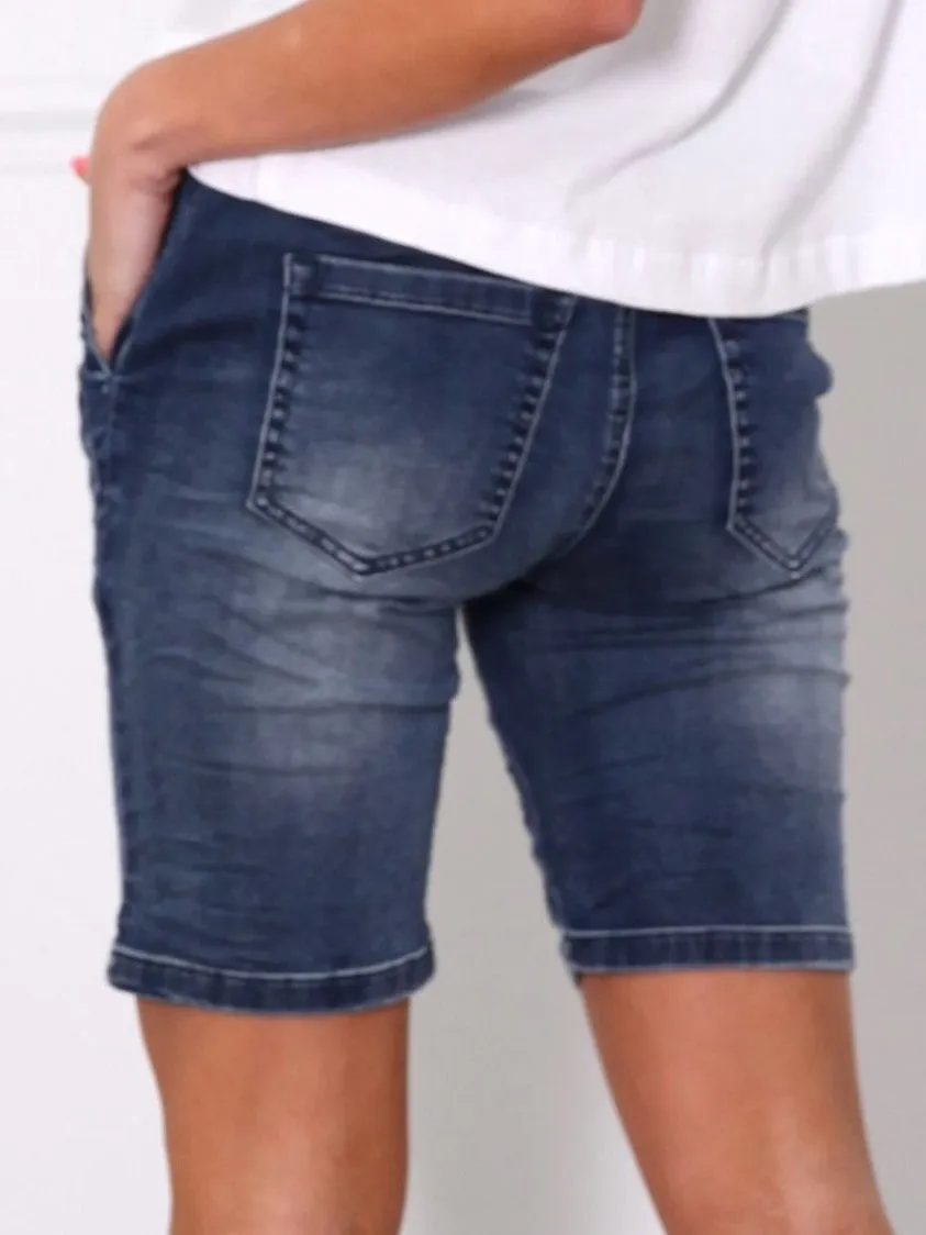 Riley Shorts - Denim