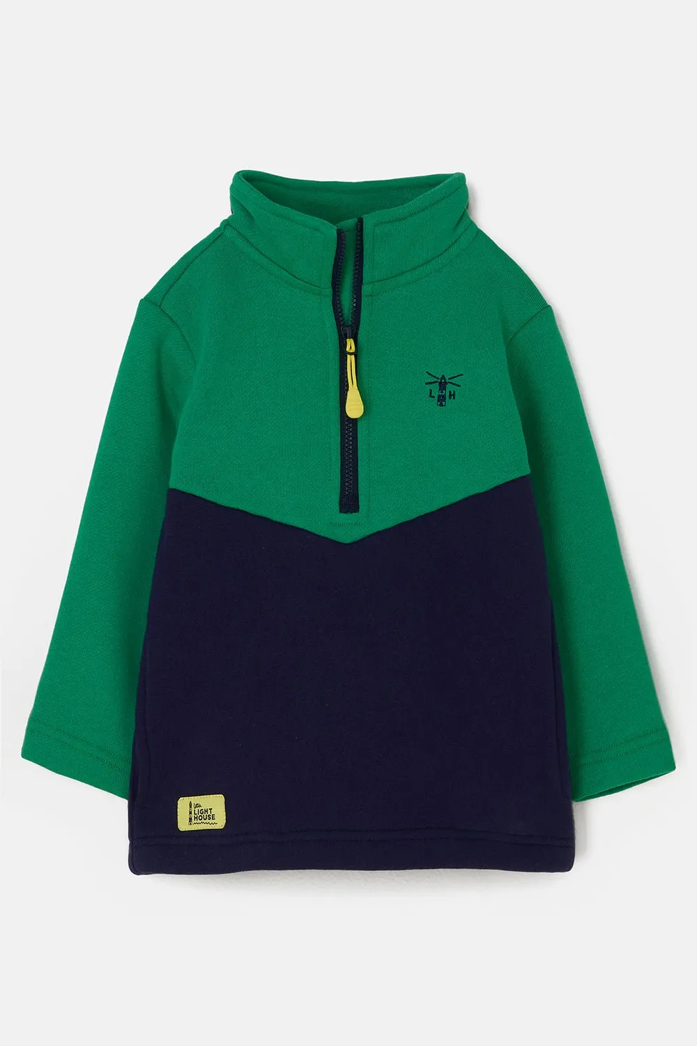 Riley Sweatshirt - Peagreen Navy