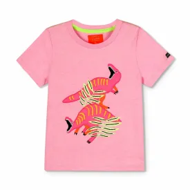 Roaring Dinosaur Applique Tee