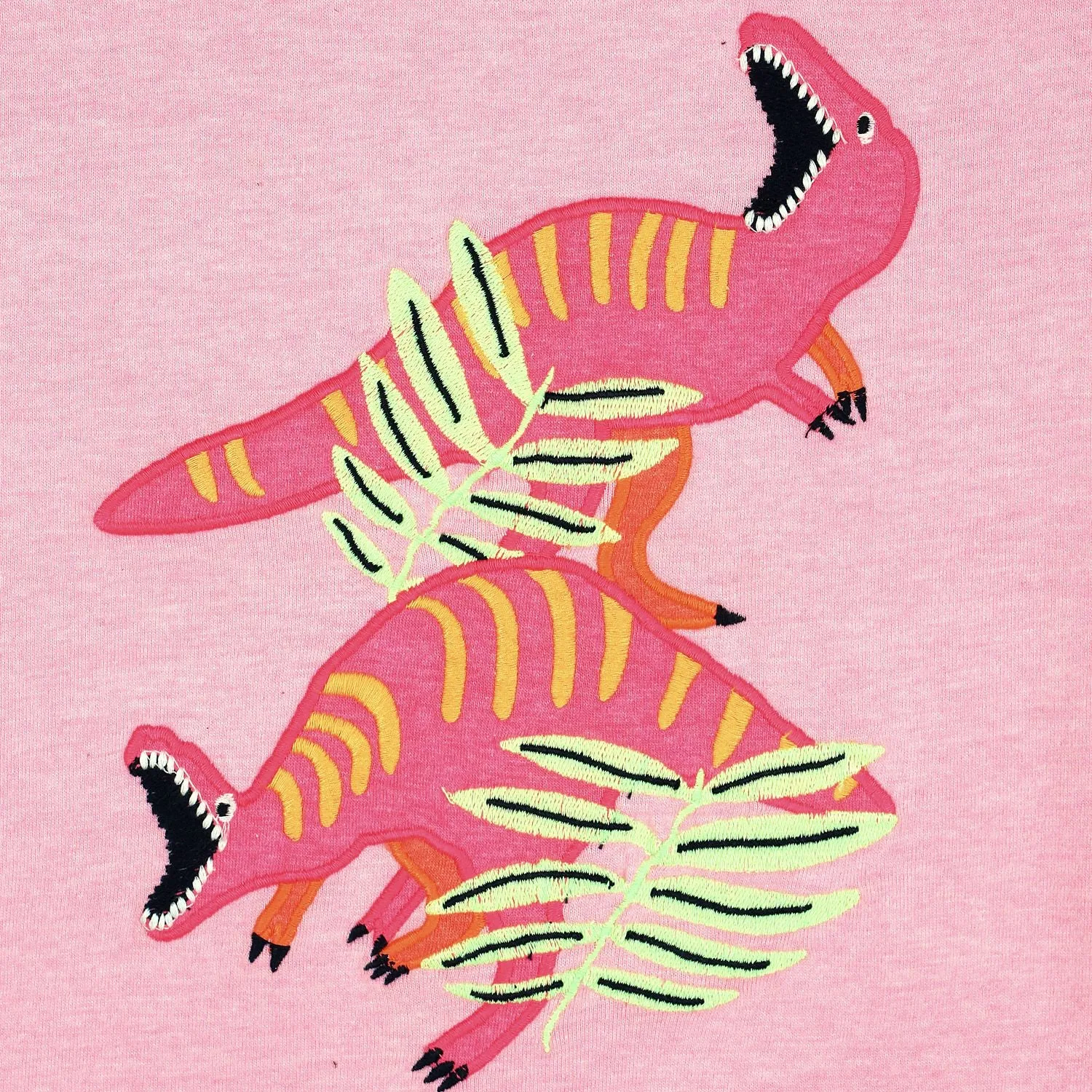 Roaring Dinosaur Applique Tee