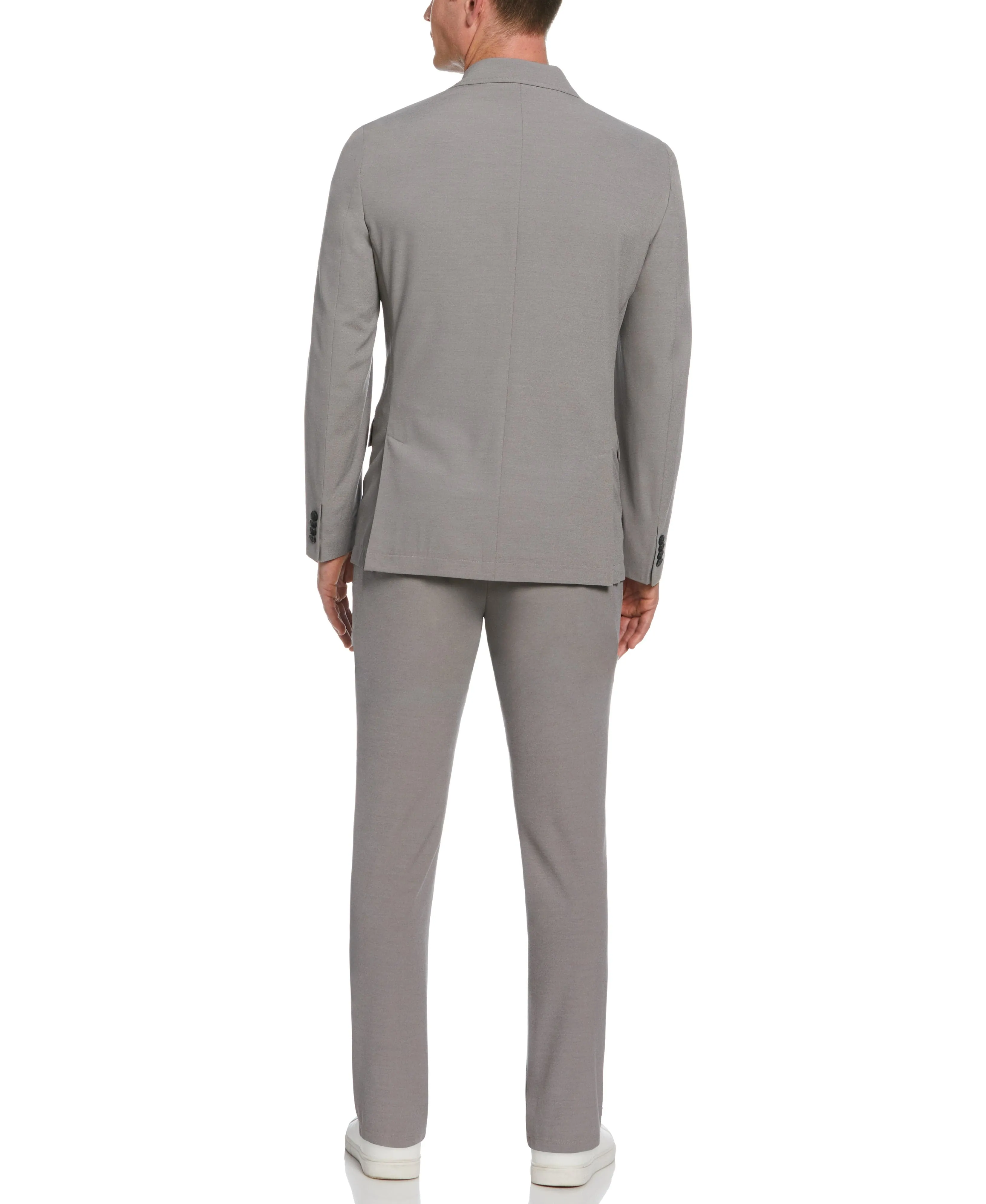 Slim Fit Grey Tech Suit