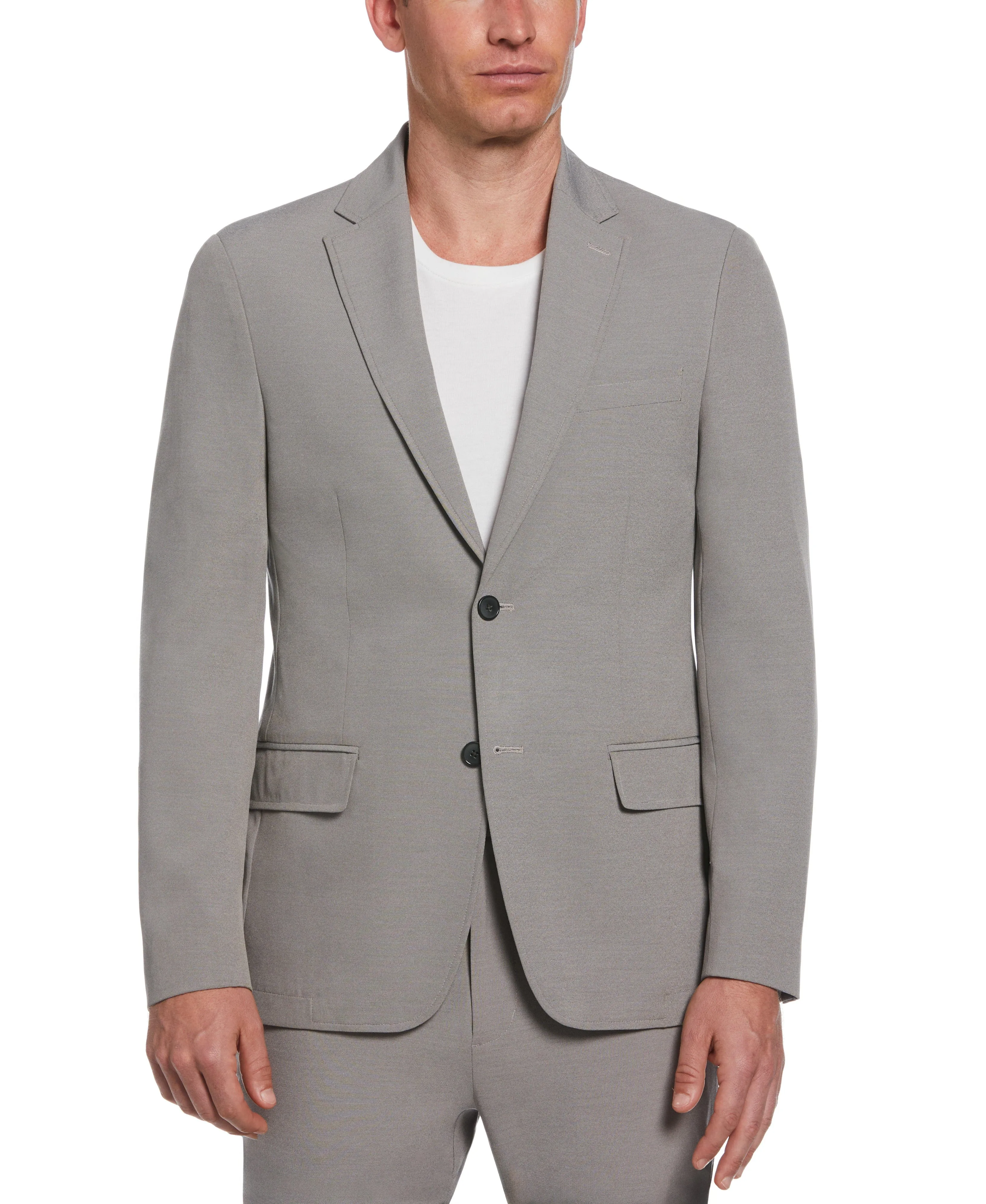 Slim Fit Grey Tech Suit