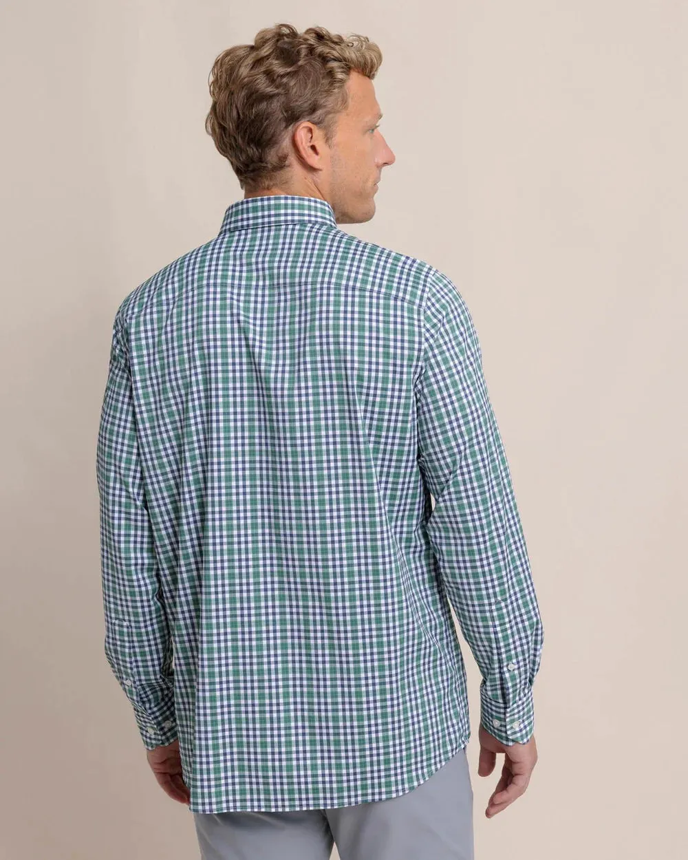 Southern Tide brrr°® Intercoastal Haywood Plaid Sport Shirt