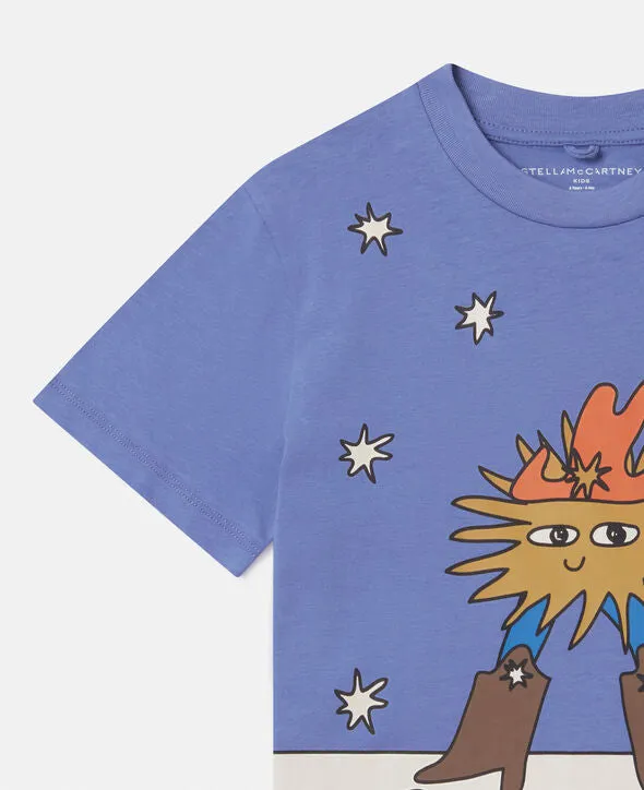 Stella McCartney Boys Cosmic Cowboy Graphic T-Shirt