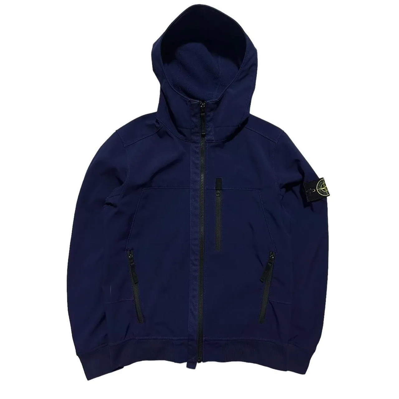 Stone Island Royal Blue Soft Shell-R Jacket