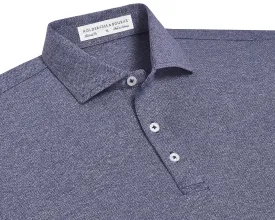 The Bradley Shirt: Heathered Navy