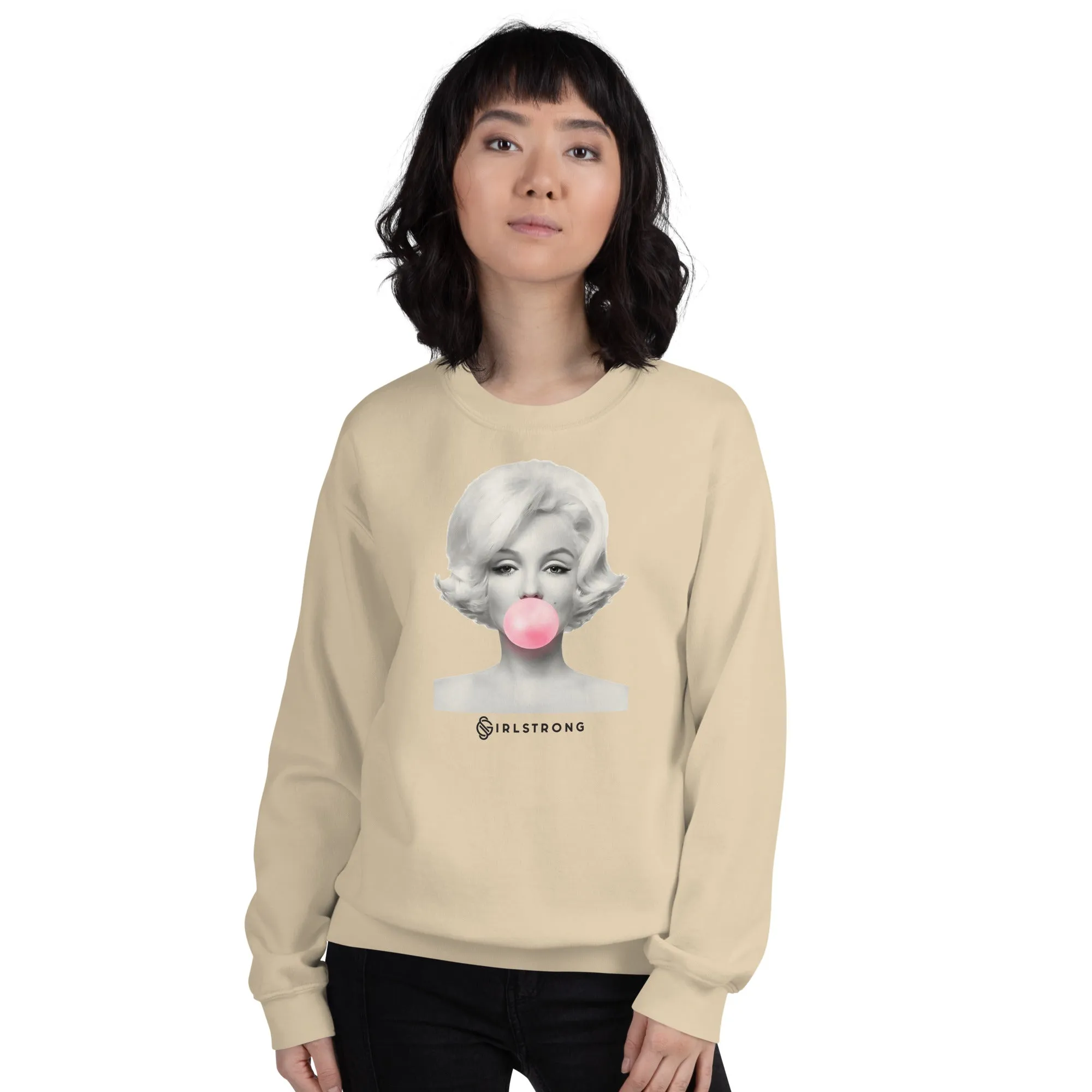 THE ESSENTIAL UNISEX SWEATSHIRT SAND MARILYN MONROE