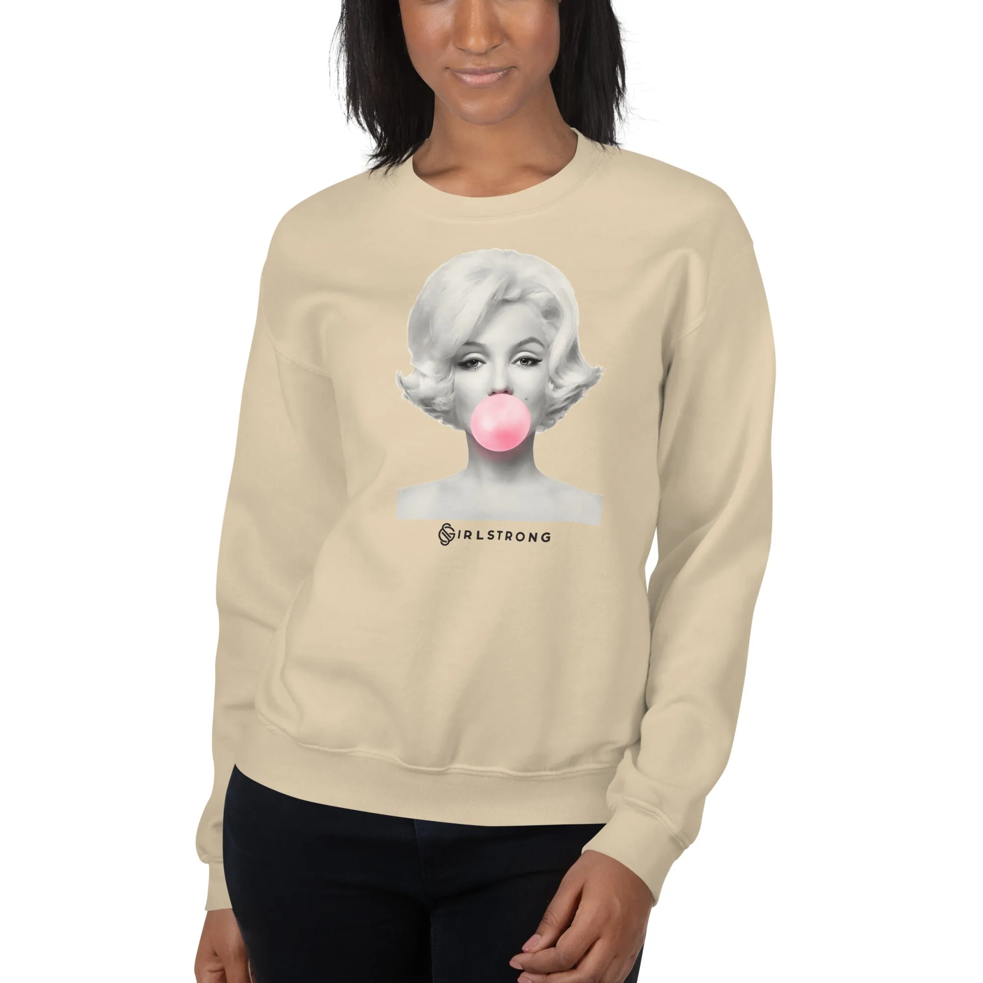 THE ESSENTIAL UNISEX SWEATSHIRT SAND MARILYN MONROE