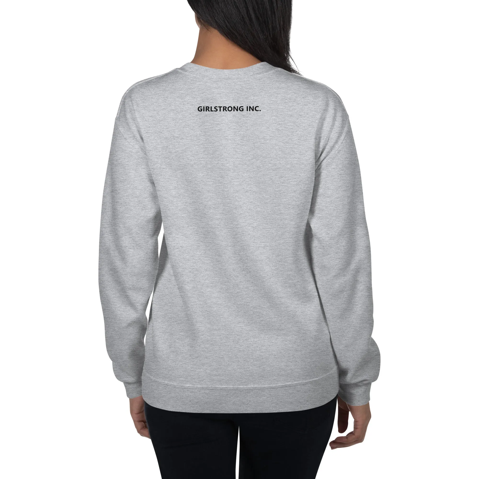 THE ESSENTIAL UNISEX SWEATSHIRT SPORTS GREY AUDREY HEPBURN