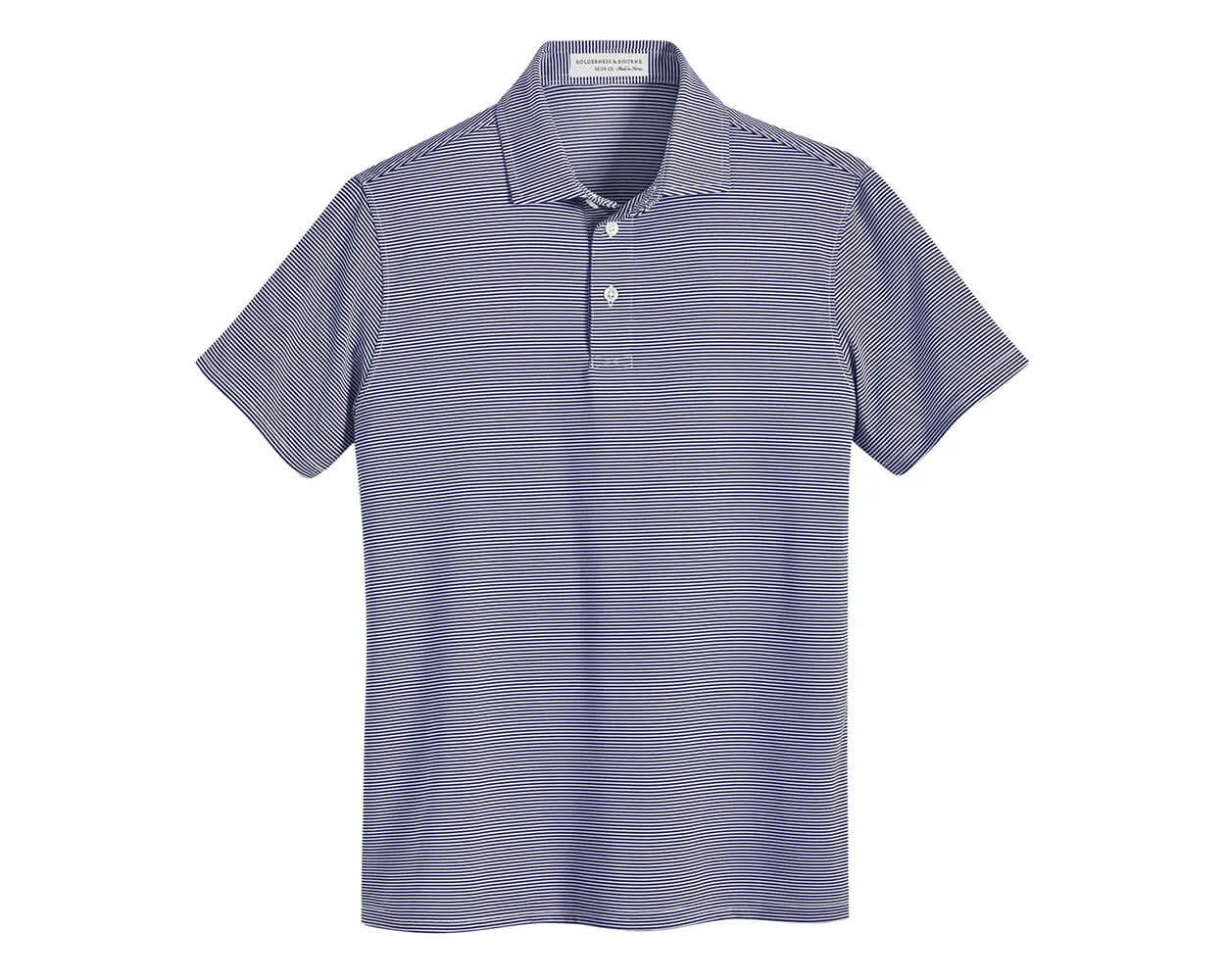 The Perkins Boys Shirt: Navy & White