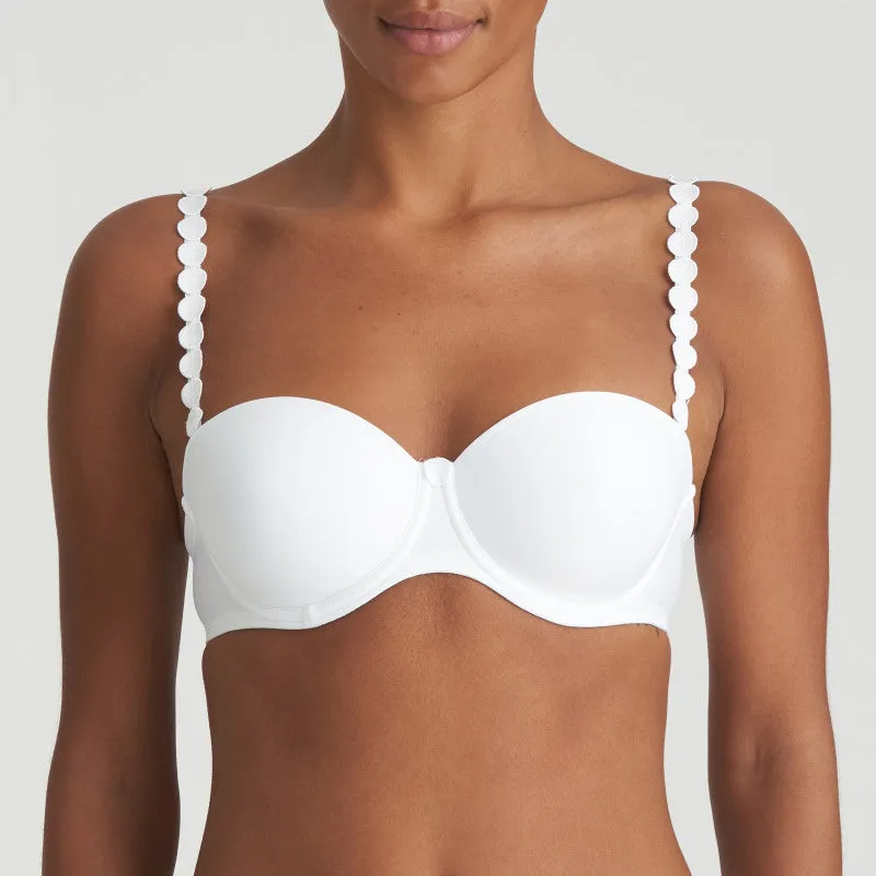 TOM Formed STRAPLESS Bra (Pure White) A-E Cup