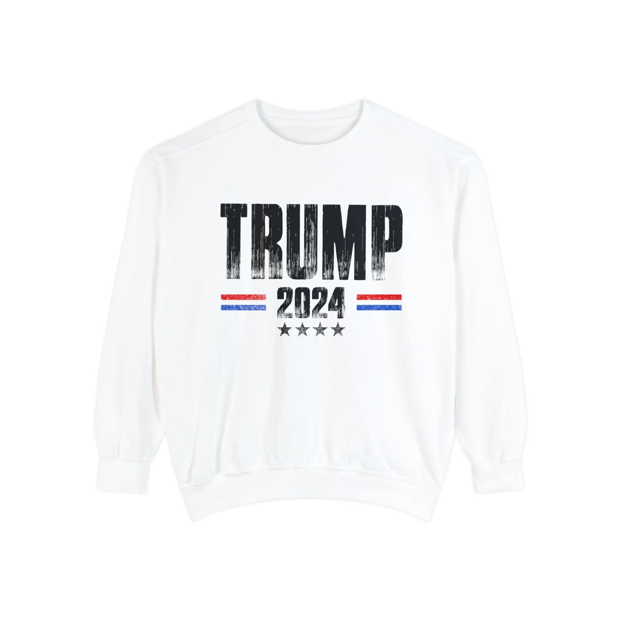 TRUMP 2024 SWEATSHIRT WITH BACK DESIGN (COMFORT COLORS)