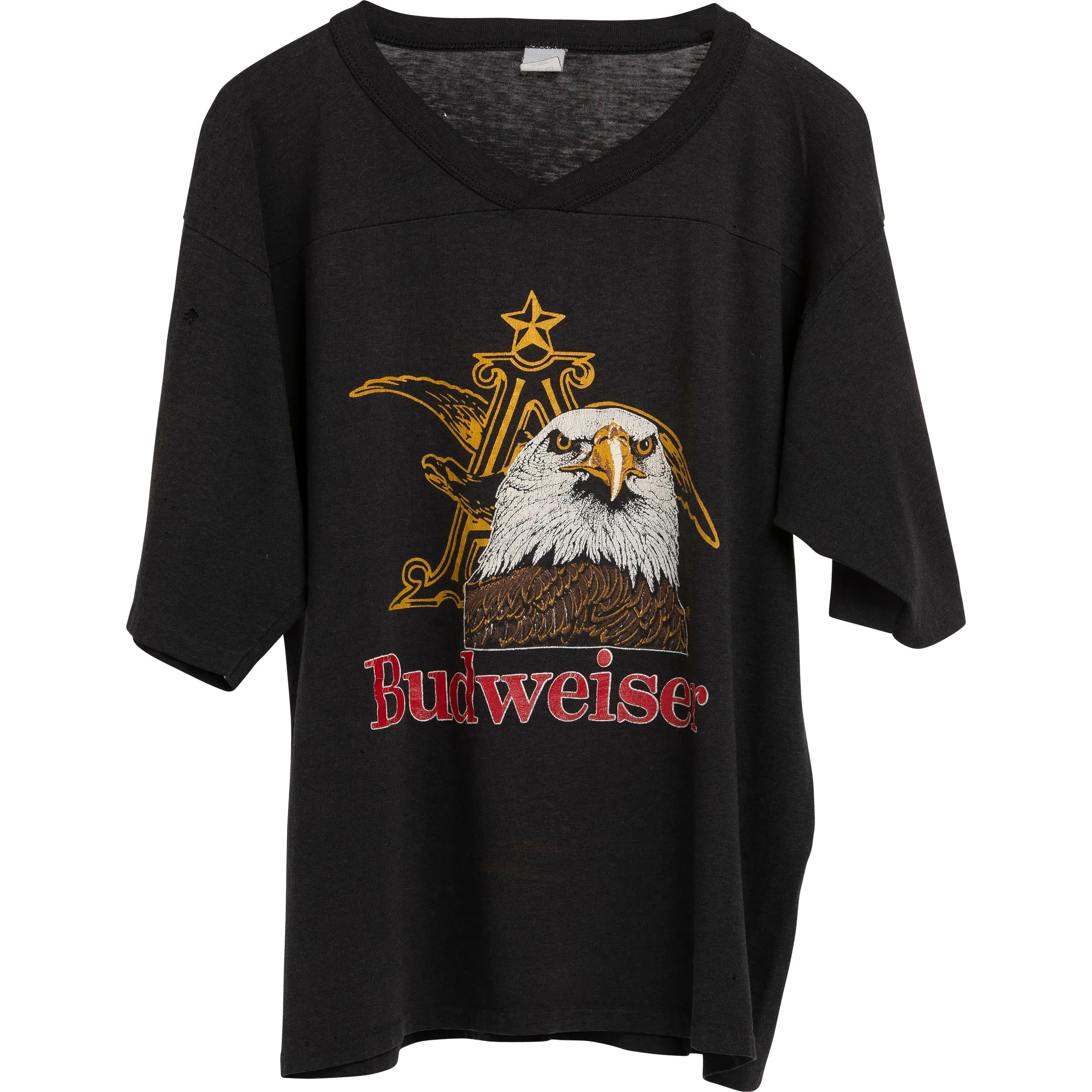 VINTAGE BUDWEISER 3/4 SLEEVE T-SHIRT