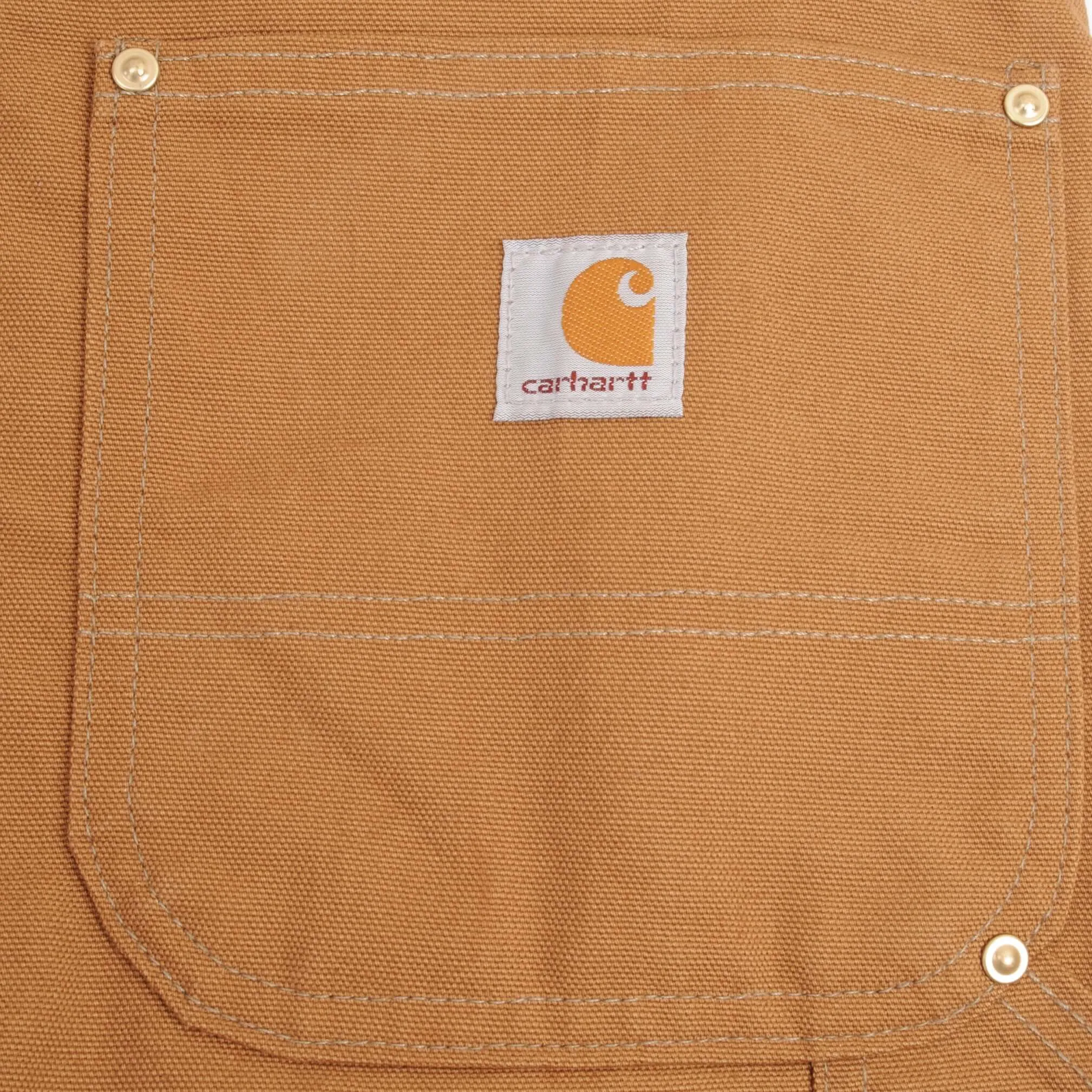 VINTAGE CARHARTT CARPENTER DOUBLE KNEE SANDSTONE PANTS 1990S 32X36 DEADSTOCK