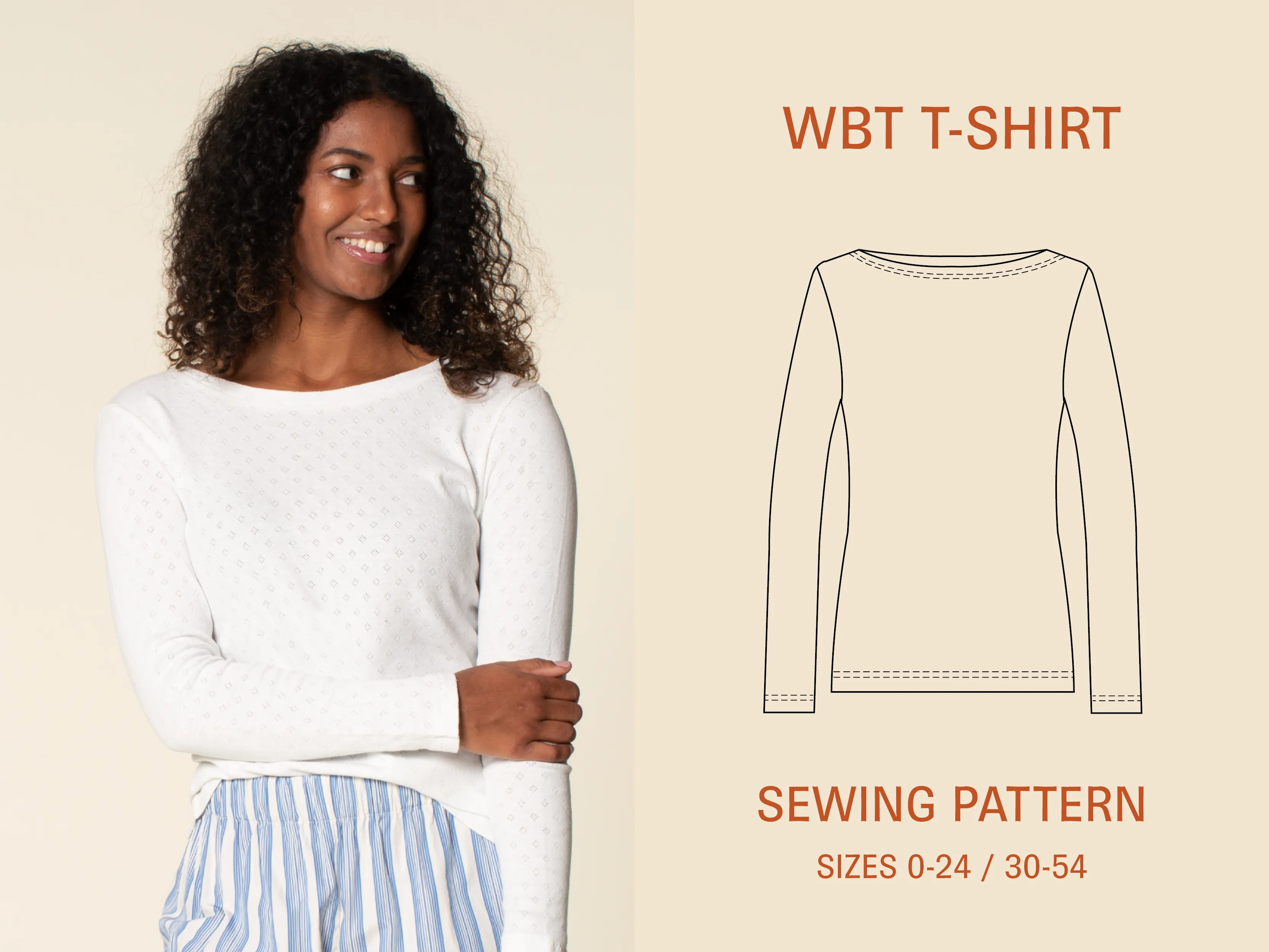 WBT T-shirt -Printed Pattern