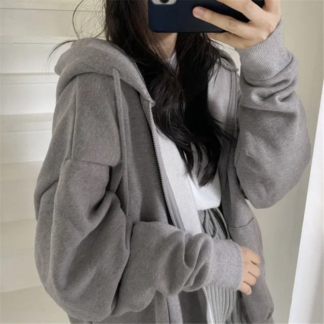 Women Oversized Hoodies for Autumn Korean Version