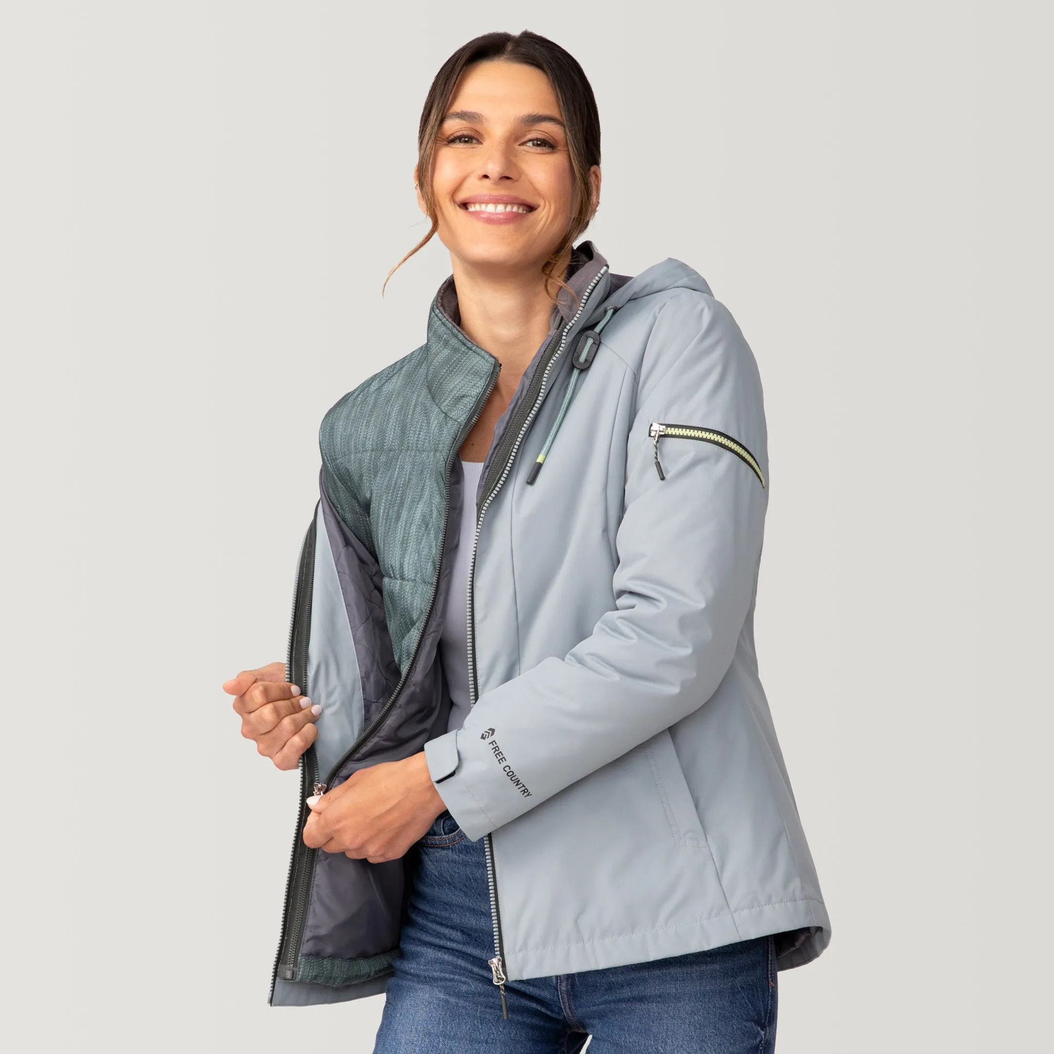 Women's Back of Bell 3-in-1 Systems Jacket