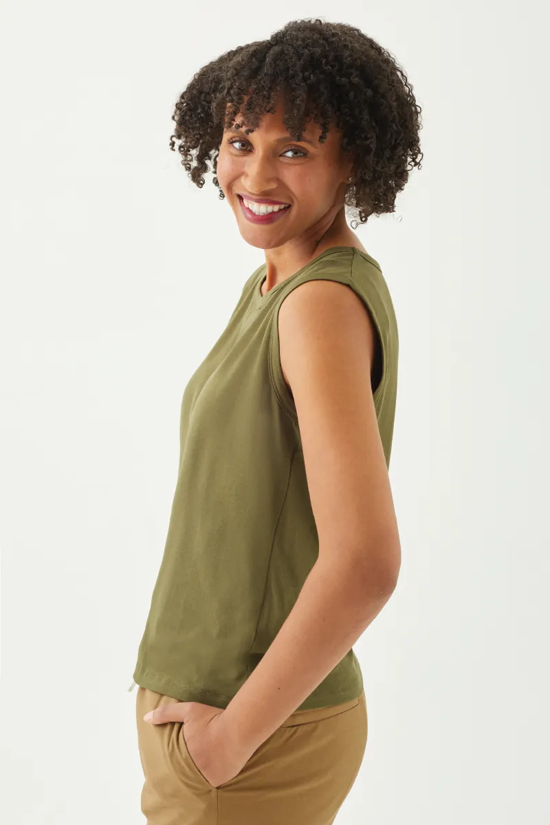 Women's Bamboo Cotton Sleeveless Tee-All Sales Final